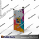 PORTA-GRAFICA-ACRILICO-A5-FORMATO-MURO-VERTICAL-2MM---SET-EMBELLECEDORES
