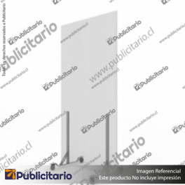 BIOMBO-SEPARADOR-AMBIENTES-PA-10MM-SIN-MARCO-150x200-CMS-TRANSPARENTE-CON-RUEDAS