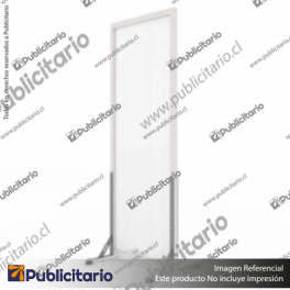 BIOMBO-SEPARADOR-AMBIENTES-PA-6MM-CON-MARCO-PVC-70x200-CMS-TRANSPARENTE-CON-TOPES-REGULABLES