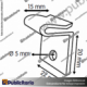 SOPORTE-CLIP-PARA-TECHO-L-15x20-MM